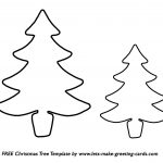 Christmas Tree Templates In All Shapes And Sizes   Free Printable Christmas Tree Template