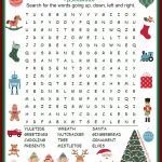 Christmas Word Search Printable   Woman Of Many Roles | Printables   Free Printable Christmas Puzzles Word Searches
