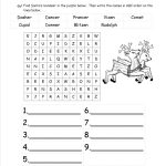 Christmas Worksheets And Printouts   Free Printable Christmas Activities