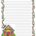 Christmas Writing Paper Printable   Printable Christmas Writing Paper   Free Printable Christmas Writing Paper With Lines