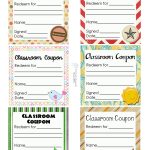 Classroom Coupons Updated | Squarehead Teachers   Free Printable Homework Pass Coupon