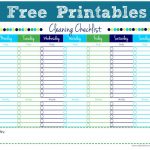 Cleaning Checklist {Free Printable}   Free Printable Checklist