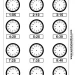 Clock Telling Time Worksheet Printable | Worksheetfun   Free   Free Printable Telling Time Worksheets