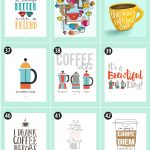 Coffee Free Printables: 180+ Ultimate Guide • Little Gold Pixel   Free Coffee Printable Art
