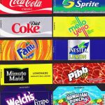 Coke Machine Labels | 14 Coke Mixed Set Small Flavor Labels Soda   Free Printable Pop Machine Labels