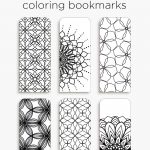 Coloring Bookmarks – Print, Color And Read | Hanna Nilsson Design   Free Printable Blank Bookmarks