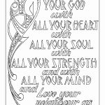 Coloring Pages About The Ten Commandments With Free Printable   Free Printable Ten Commandments Coloring Pages