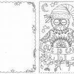Coloring Pages ~ Coloring Christmas Cards Pages For Card Staggering   Free Printable Christmas Cards To Color