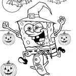 Coloring Pages : Coloring Pages Freee Halloween Spongebob Pre K Free   Free Printable Halloween Coloring Pages