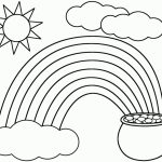 Coloring Pages ~ Coloring Pages Pot Of Gold Page Printable With Free   Free Printable Pot Of Gold Coloring Pages