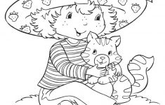 Coloring Pages ~ Coloring Pageserry Shortcake For Kids Learning - Strawberry Shortcake Coloring Pages Free Printable