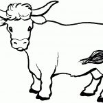 Coloring Pages : Cow Coloring Pages Horse And Mary Engelbreit Free   Coloring Pages Of Cows Free Printable