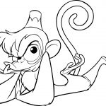 Coloring Pages : Disney Aladdin Abu Monkey Coloring Pagesfree   Free Printable Coloring Pages Of Disney Characters