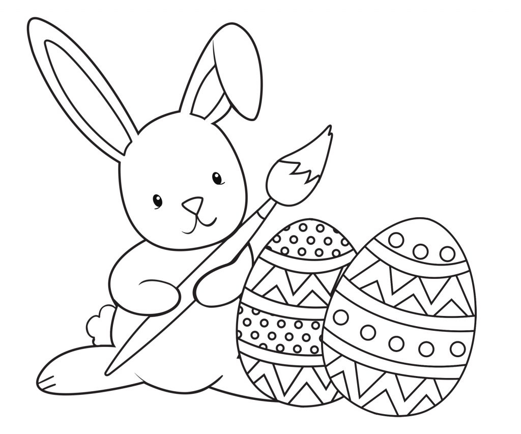 Coloring Pages ~ Easter Coloring Pages For Kids Crazy Little - Free Printable Easter Coloring Pages