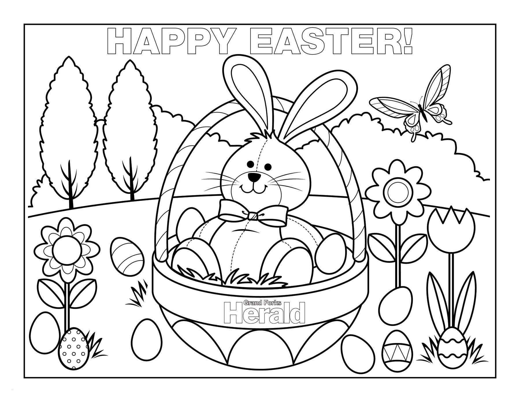 Coloring Pages Easter Printable Best Of Free Printable Easter - Free Printable Easter Coloring Pictures