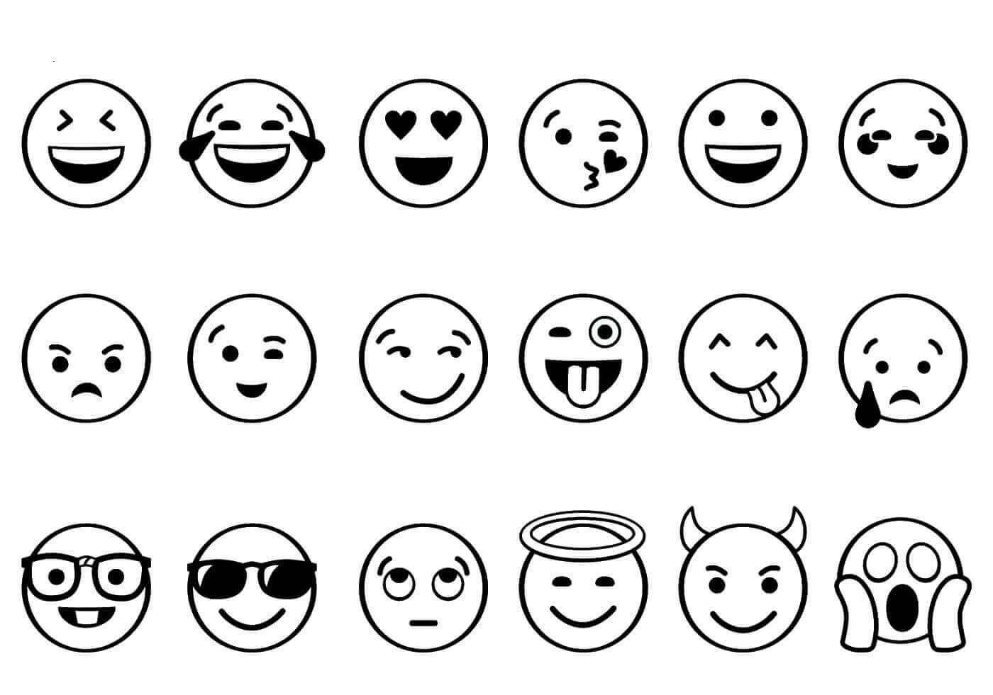 Coloring Pages ~ Emojing Pages Free Printable Sped Incredible Online - Free Printable Emoji Faces