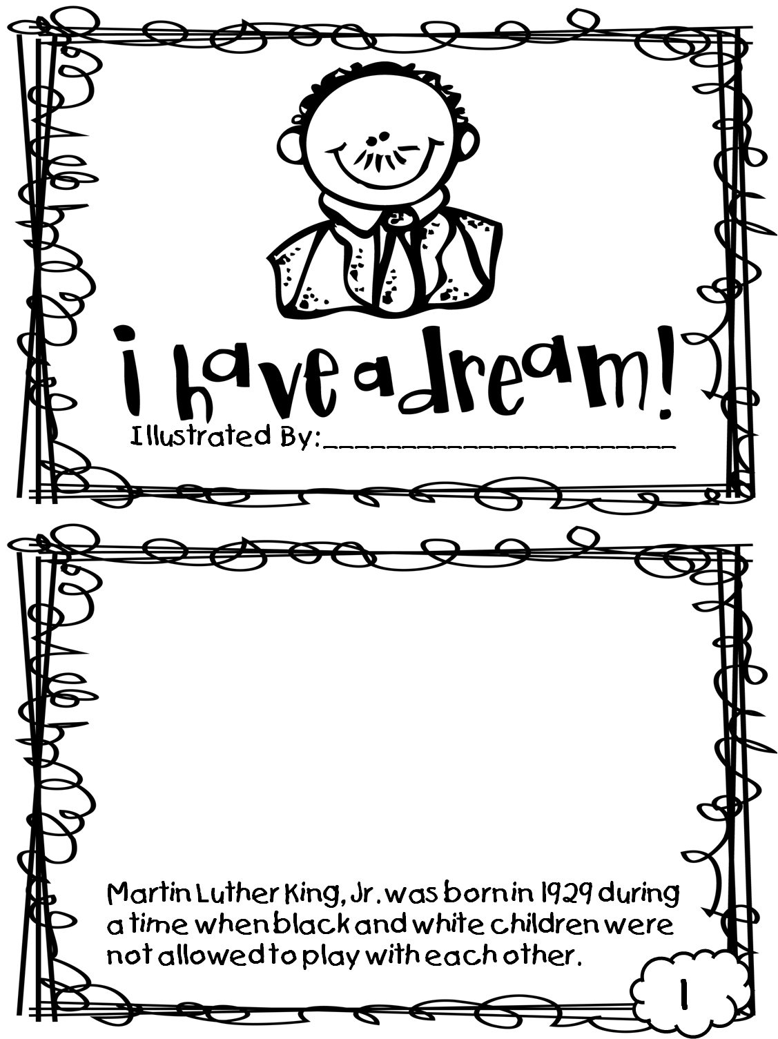 Coloring Pages ~ Fantastic Martin Luther King Jr Coloring Page - Martin Luther King Free Printable Coloring Pages