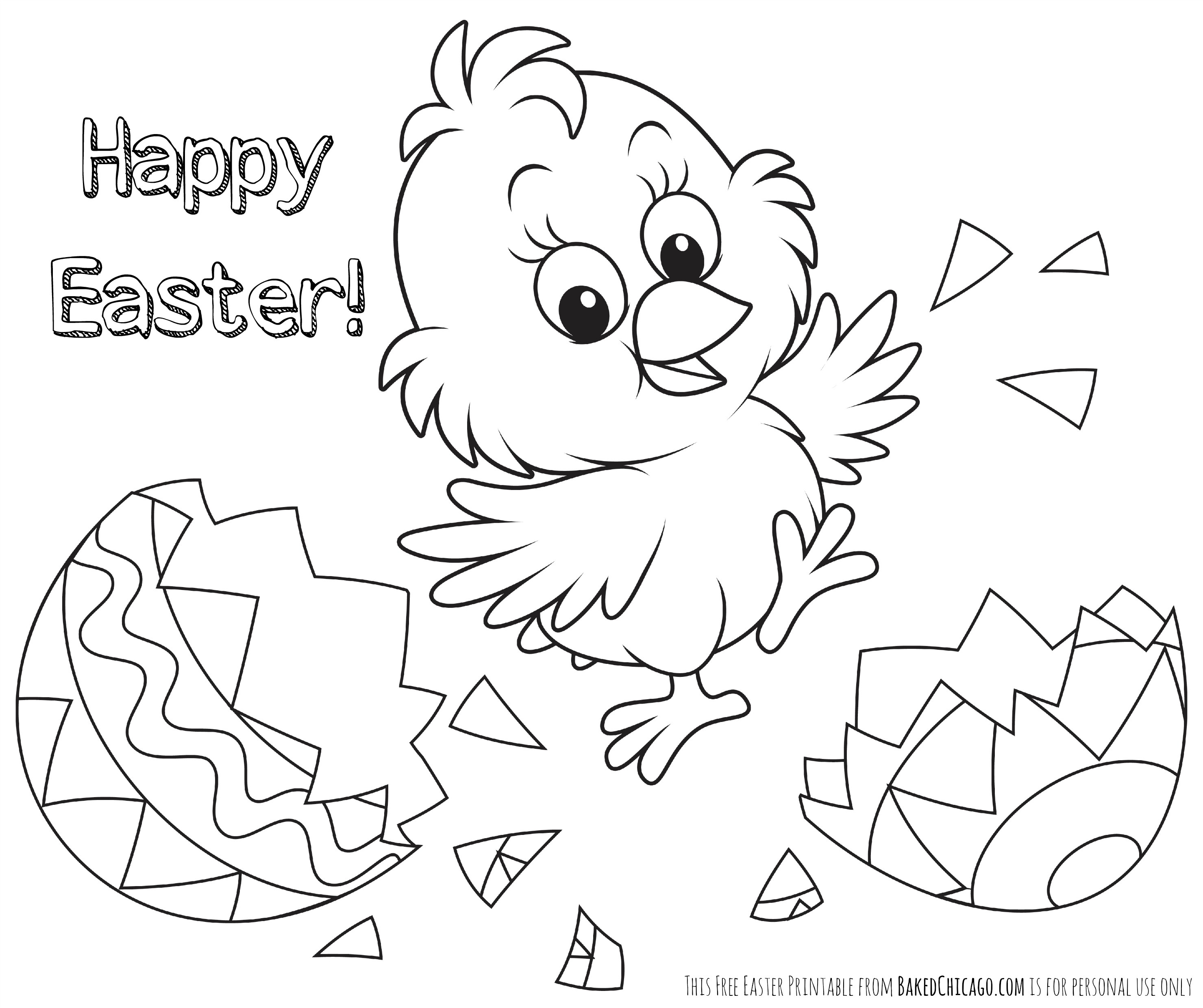 Coloring Pages : Free Easter Coloringes For Kidsfree To Print - Free Easter Color Pages Printable