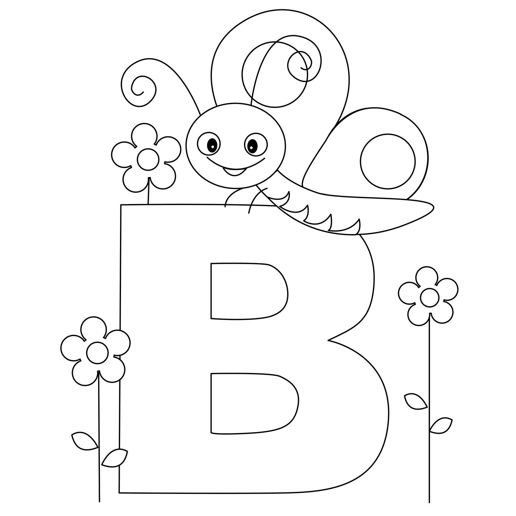 Coloring Pages : Free Printable Alphabet Coloring Pages For Kids - Free Printable Alphabet Coloring Pages
