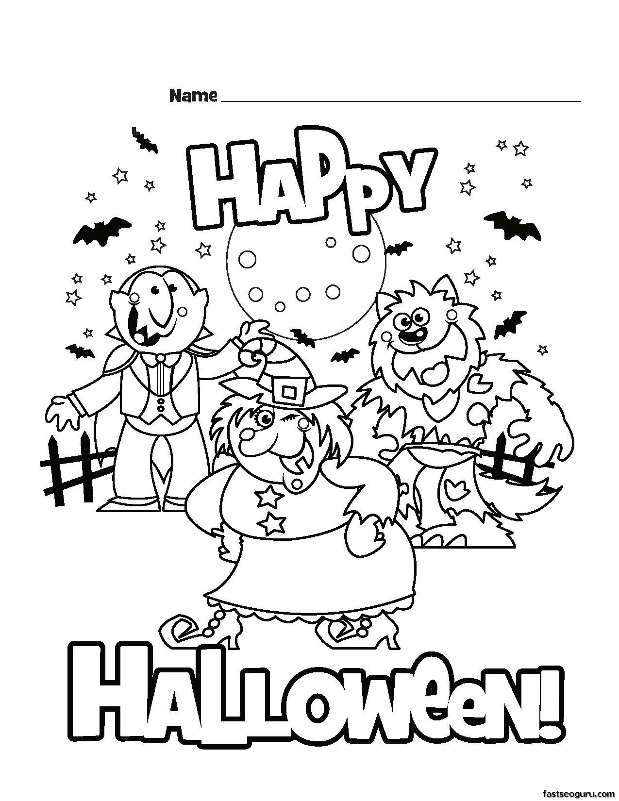Coloring Pages : Free Printable Halloween Coloring Pages Best Of - Free Printable Halloween Coloring Pages