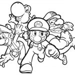 Coloring Pages : Free Printable Mario Coloring Pages At Getcolorings   Mario Coloring Pages Free Printable