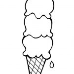Coloring Pages ~ Ice Cream Cone Coloring Page Image Pages   Ice Cream Color Pages Printable Free