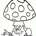 Coloring Pages : Mushroom Coloring Pages Target Adult Books Disney   Free Printable Mushroom Coloring Pages