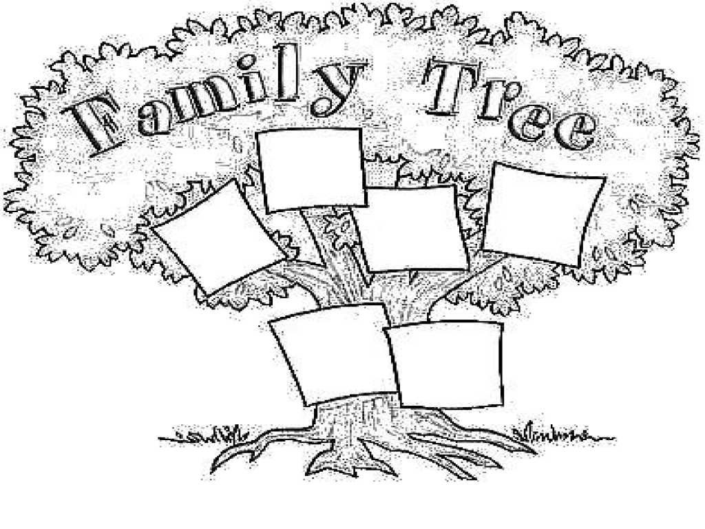 Coloring Pages ~ My Family Tree Free Printable Worksheets Or - My Family Tree Free Printable Worksheets