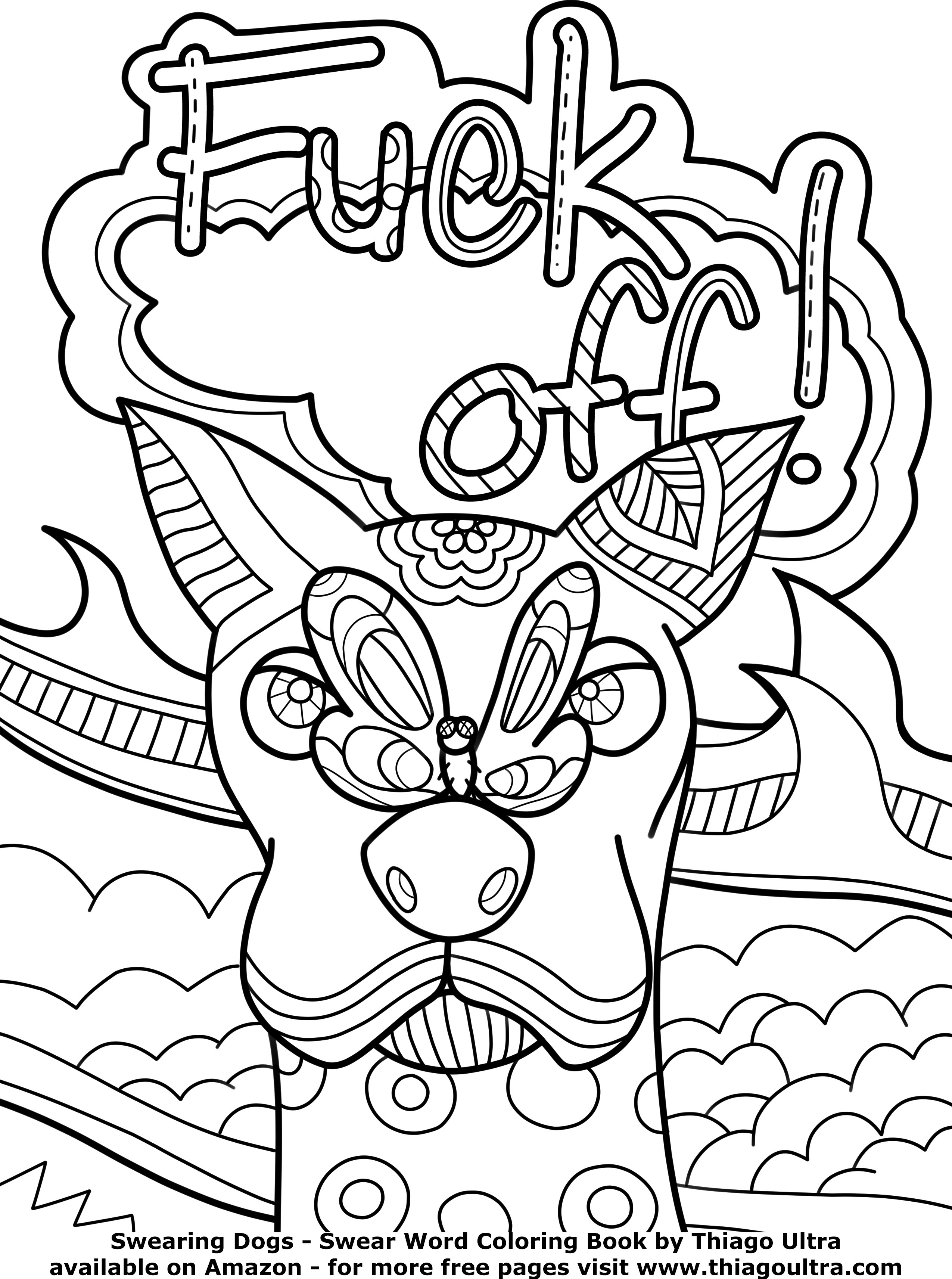 Coloring Pages : Printable Adult Coloring Pages Swear Words Free - Free Printable Coloring Pages For Adults Swear Words