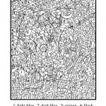 Coloring Pages: Printable Colornumber For Adults Free Coloring   Free Printable Color By Number For Adults