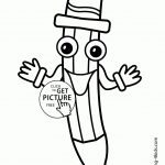 Coloring Pages : School Pencil Man Coloring Page Classes For Kids   Free Printable Pencil Drawings