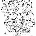 Coloring Pages : Teamrawberry Shortcake Coloring Pages For Kids   Strawberry Shortcake Coloring Pages Free Printable