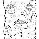 Coloring Pages ~ Treasure Map Coloring Pages Free Page Preschool   Free Printable Pirate Maps