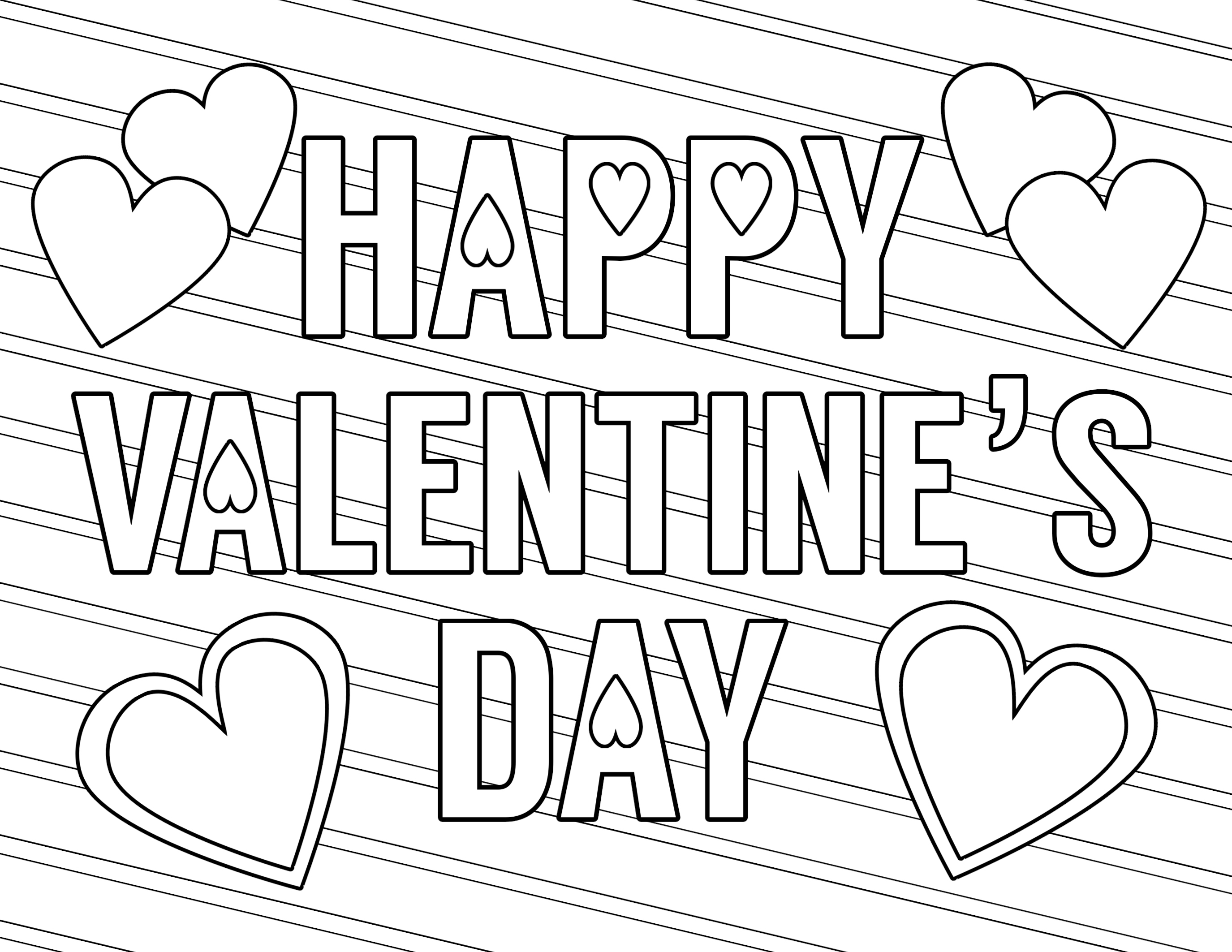 Coloring Pages : Valentines Day Coloring Page Pages Of Free - Free Printable Valentines Day Coloring Pages