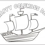 Columbus Day Coloring Page   Free Printable Christopher Columbus Coloring Pages