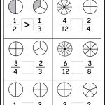 Comparing Fractions Worksheets    3Rd Grade #math #school | School's   Free Printable Fraction Worksheets Ks2