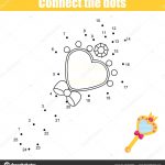 Connect Dots Children Educational Drawing Game Dot Dot Numbers Game   Free Printable Mirrored Numbers