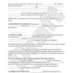 Construction Contract Template   Construction Agreement Form | Books   Free Printable Handyman Contracts