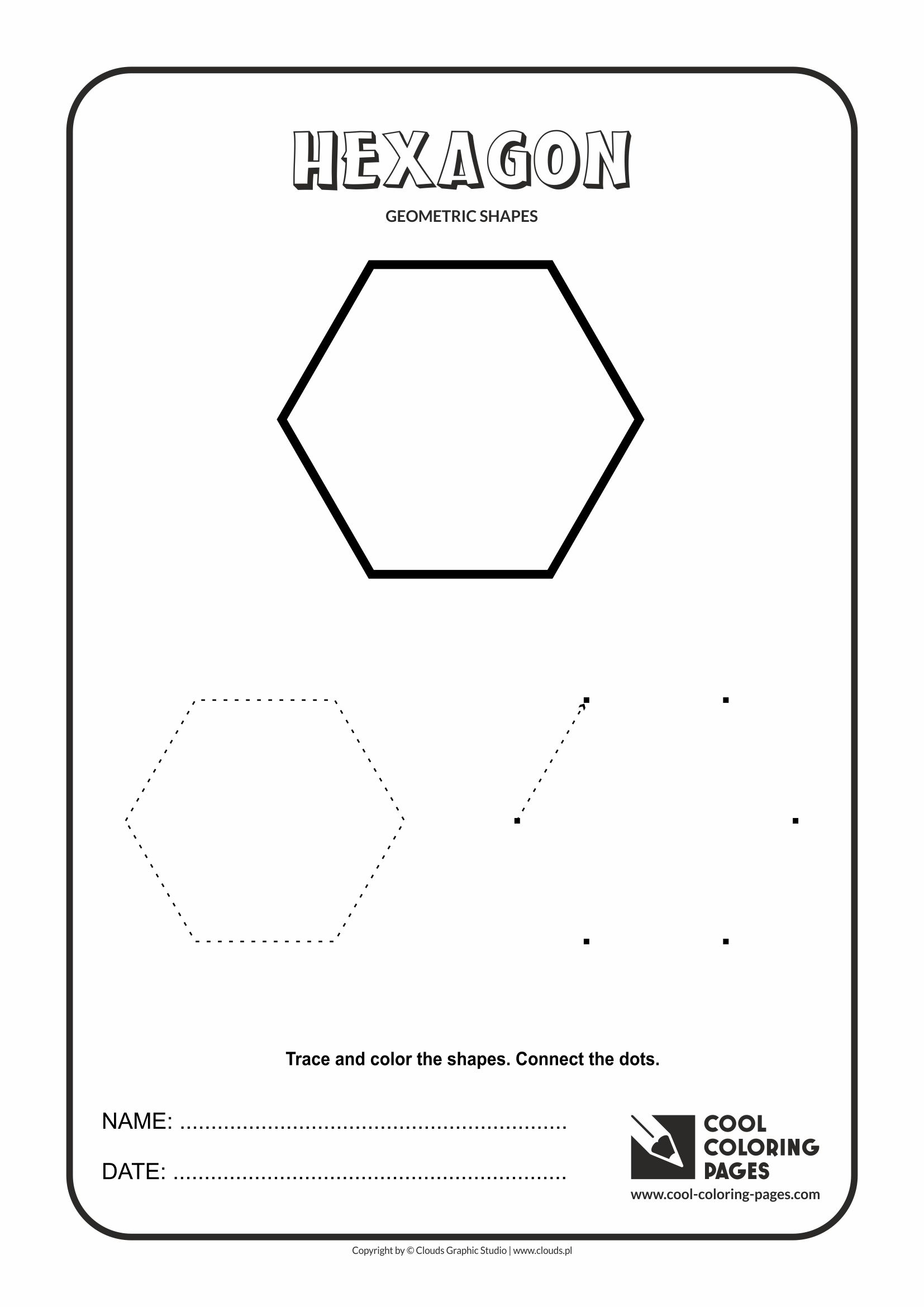 Cool Coloring Pages Geometric Shapes - Cool Coloring Pages | Free - Free Printable Geometric Shapes
