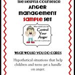 Counseling Activities Archives • Page 3 Of 3 •   Free Printable Anger Management Activities