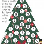 Crafty Christmas Countdown – Free Printable – As They Grow   Christmas Countdown Free Printable