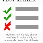 Create Tests Online With Our Free Test Maker For Teachers And   Free Printable Test Maker For Teachers