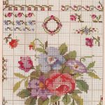 Cross Stitch Patterns Free Printable | Sentimental Baby: Free   Free Printable Cross Stitch Patterns Flowers