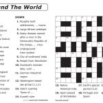 Crossword Puzzle Print Out Crosswords 0002254 Lovatts Large   Free Easy Printable Crossword Puzzles For Adults