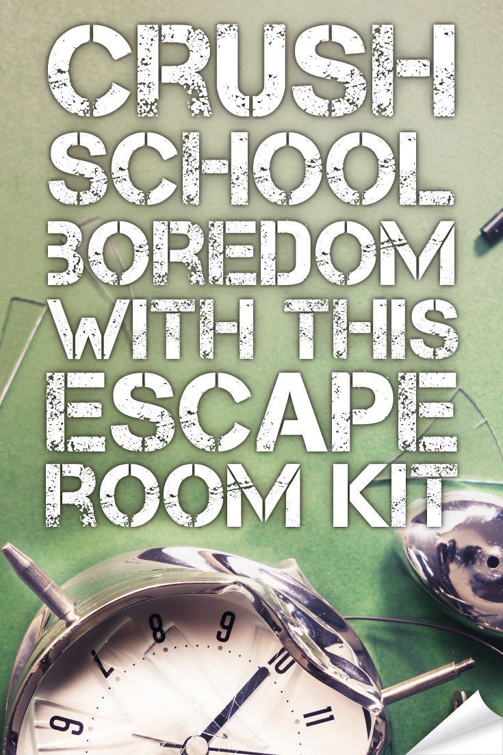 Crush Classroom Boredom With This Hack. | Middle School Language - Free Printable Escape Room Game