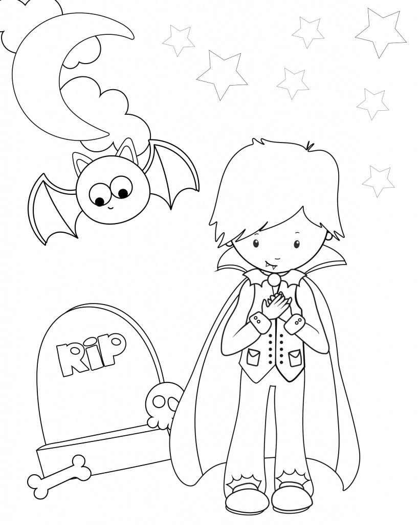 Cute Free Printable Halloween Coloring Pages - Crazy Little Projects - Free Printable Halloween Coloring Pages