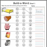 Cvc Worksheets Printable Work Sheets • Keepkidsreading With Regard   Free Printable Cvc Worksheets