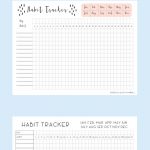 Daily Habit Tracker Free Printables | Best Of: Cassiescroggins   Habit Tracker Free Printable
