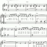 Daniel Powter "bad Day" Sheet Music (Easy Piano) In C Major For Bad   Bad Day Piano Sheet Music Free Printable