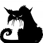 Dave Lowe Design The Blog: Witchcrafty Window Silhouette Printables   Free Printable Cat Silhouette